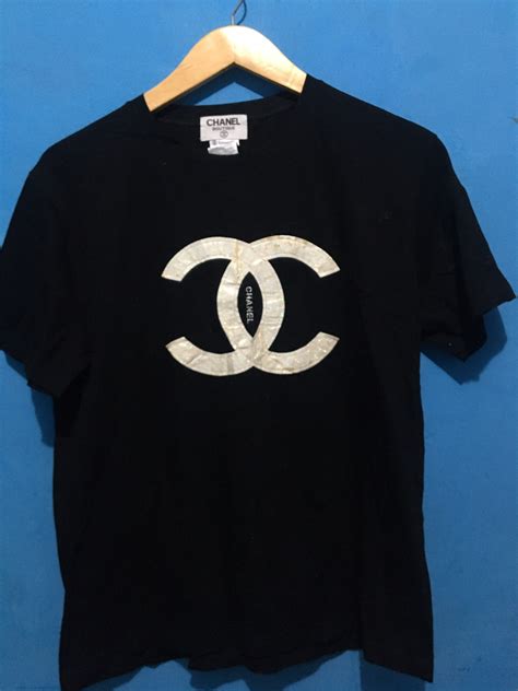 chanel tee price|Chanel tee shirts vintage.